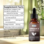 OEM Vitamin D3 K2 Liquid Drops Coconut Oil Oral Oil Support Adult Bone and Energy Levels