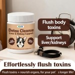 Wholesale Pet Liver Kidney Detox Soft Chews Support Nutritional Supplement Liver Kidney Detox Chews for Dogs