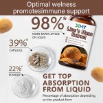OEM Lion's Mane Liquid Drops Supplement Adult Brain Booster Immune Support Memory Focus Clarity Mushroom Supplement
