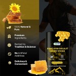 OEM GMP Enhanced Energy Immune Support Organic Multi Minerals Fulvic Acid Gold Pure Himalayan Shilajit Adult Honey Sticks
