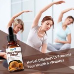 OEM Lion's Mane Liquid Drops Supplement Adult Brain Booster Immune Support Memory Focus Clarity Mushroom Supplement