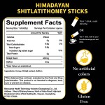 OEM GMP Enhanced Energy Immune Support Organic Multi Minerals Fulvic Acid Gold Pure Himalayan Shilajit Adult Honey Sticks
