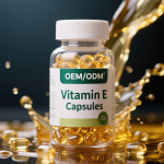 OEM Natural Vitamin E Softgels Vitamin E Supplement for Face Skin Whitening