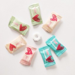Personalized Promotional Personalised Custom logo Printed Wrapped Mints for Wedding