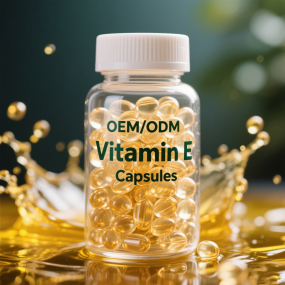 Best Selling Vegan Vitamin E Hair Complex Capsules to Strengthen Hair Skin and Nails Vitamin E Capsules