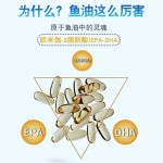 Wholesale Price Heart Support Fish Oil Omega 3 Capsules Support Immune System 1000mg Softgel Brain Health Fish Oil Capsule