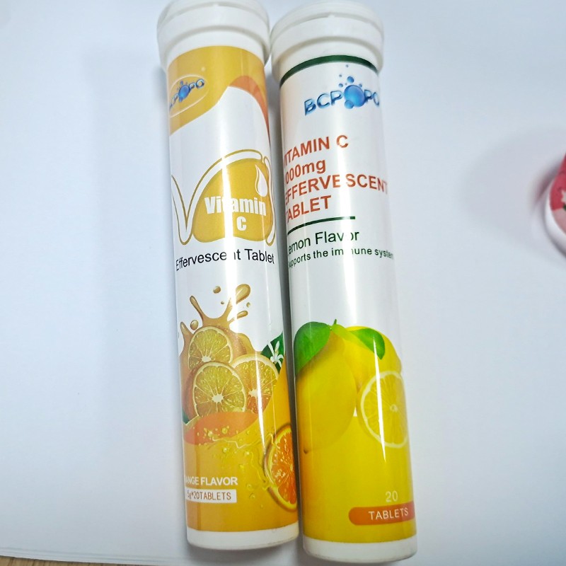 Multivitamin VC effervescent tablets private 1000mg vitamin c OEM Original manufacturer