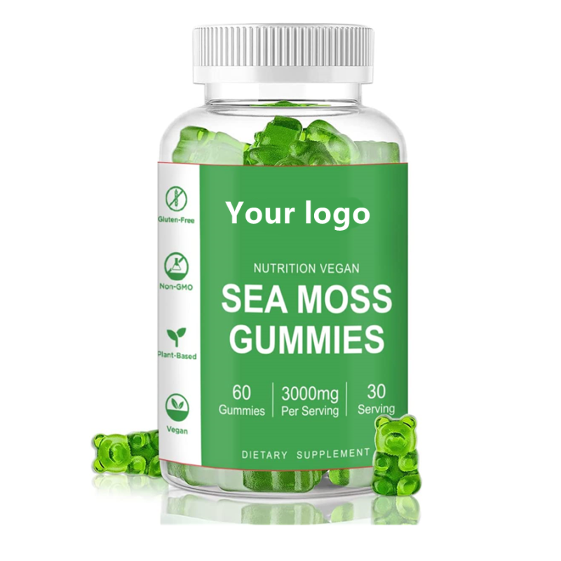 Private Label Vegan Sugar Free Seamoss Gummies