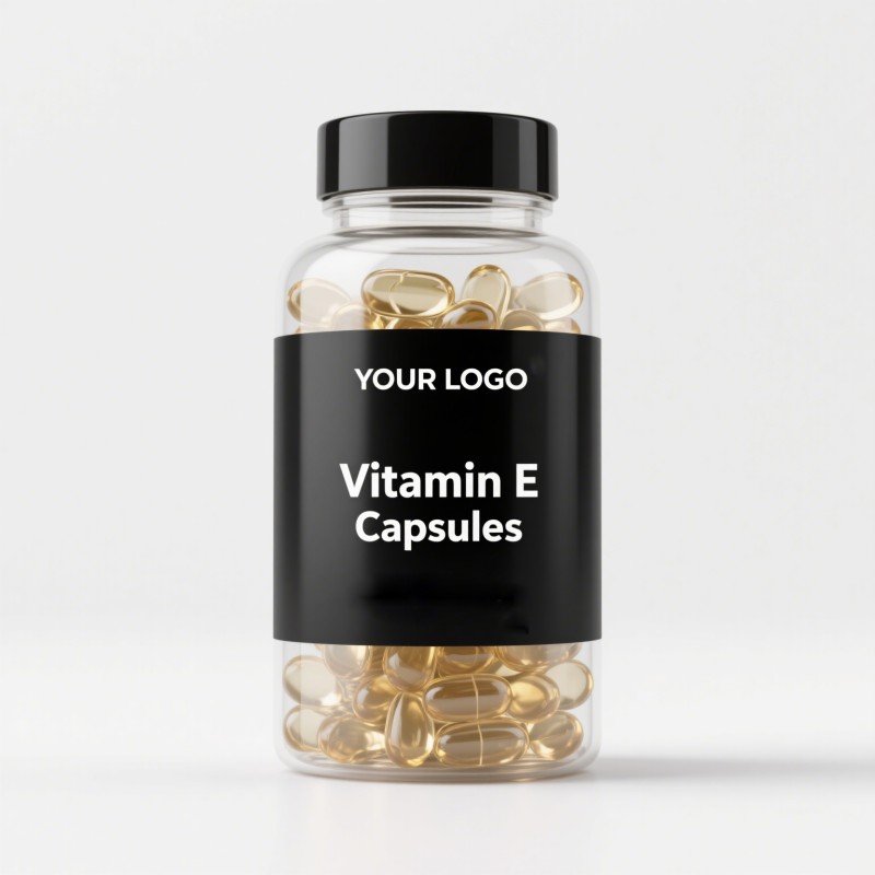 Health Food Supplement Vitamin E Oil 500mg Capsules Vitamin E Capsure for Face Skin Care and Hair Capsule Wholesale