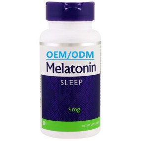 Oem Price Sleep Supplements Vegan Melatonin Capsules Deep Sleep Melatonin Capsules for Sale