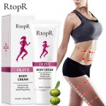 RtopR定制腹部脂肪燃烧减肥按摩霜为女性身体苗条霜