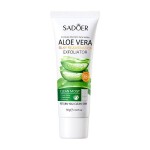 Wholesale Moisturizing Brightening and Removing Dead Skin Scrub Aloe Vera Silky Rejuvenation Exfoliator Gel