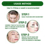Oem Private Label New Products Hydrogel Collagen Patch Glitter Moisturizing and Anti-fatigue Leaf Eye Mask