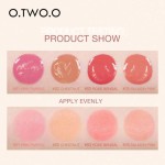 factory Cheaper Makeup Face Liquid Blusher Silky Long Lasting 4 Color Cheek Blush