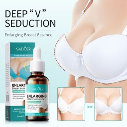 OEM SADOER椰奶最佳护理大胸紧致按摩有机紧致美容丰胸乳霜精华油