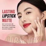 Moisturizing Lipstick Matte Waterproof Pigment Long Lasting Private Label Texture of Lip Makeup