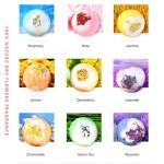 OEM ODM私人品牌定制丰富的泡沫花香素食浴弹
