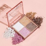 矿物化妆腮红粉古铜色化妆品腮红调色板最好的私人品牌桃脸