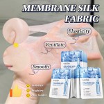OEM SADOER维生素c 24k黄金透明质酸美白隐形胶原蛋白水晶护肤有机纯素面膜片