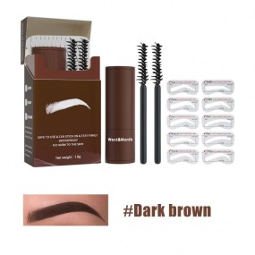 西月粉末防水模板套件润发眉毛邮票低起订量