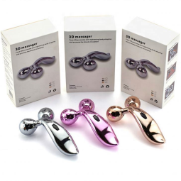 Wholesale Handheld 3D Face Beauty Massage Lifting Facial Massager Roller Discount Now Features Skin Rejuvenation