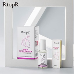 全新Oem RtopR黑头去除面鼻毛孔条状黑去皮粉刺治疗深层清洁面膜控油护肤