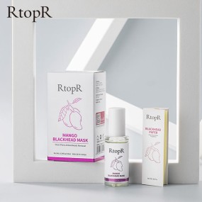 New Oem RtopR Blackhead Remover Face Nose Pore Strip Black Peeling Acne Treatment Deep Cleansing Mask Oil Control Skin Care