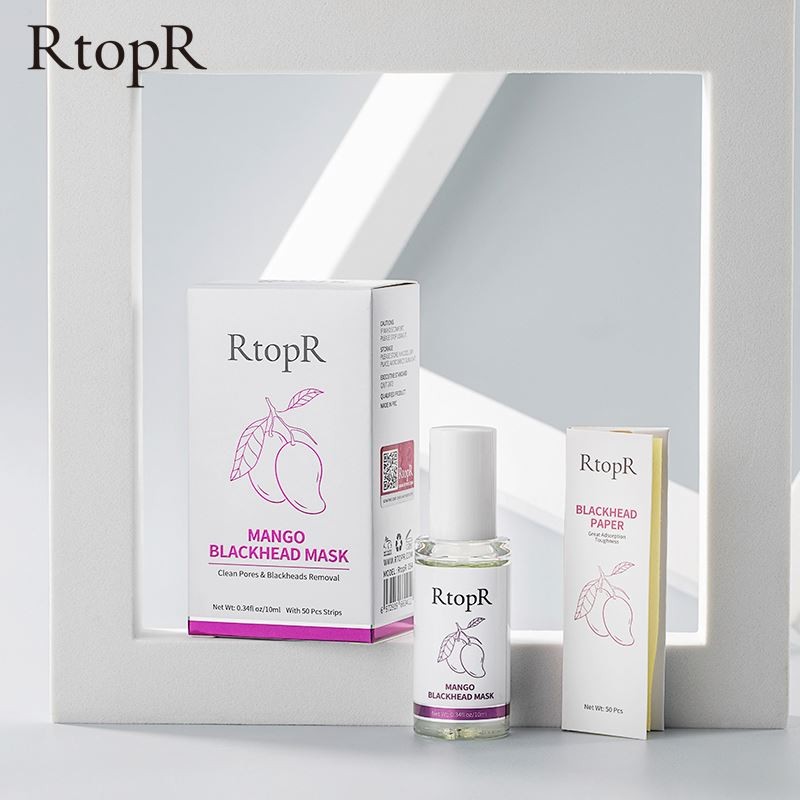 New Oem RtopR Blackhead Remover Face Nose Pore Strip Black Peeling Acne Treatment Deep Cleansing Mask Oil Control Skin Care