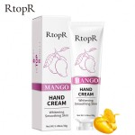 定制自有品牌芒果维生素C美白柔软保湿护手霜