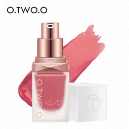 factory Cheaper Makeup Face Liquid Blusher Silky Long Lasting 4 Color Cheek Blush