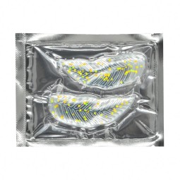 Oem自有品牌新产品水凝胶胶原蛋白贴片闪光保湿和抗疲劳叶眼罩