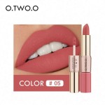 最畅销的热门中国产品12色2合1哑光唇膏