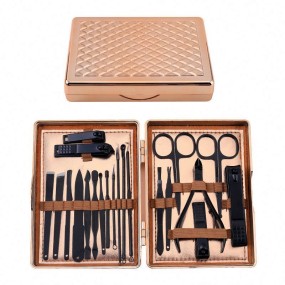 7-Piece Stainless Steel Home Manicure & Pedicure Set Portable Nail Clippers for Cuticle & Nail Art Customizable Logo Gift Box