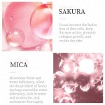 OEM Bioaqua Natural Sakura Nonapeptide Moisturizer Anti Wrinkle Removal Dark Circle Hyaluronic Eye Mask