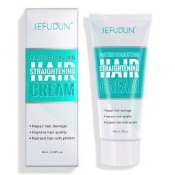 factory Professional Salon 60g Repair damage Smooth Keratina Protein Correcting Straightening Hair Cream