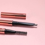 Oem o.o.o眉毛铅笔派对女王化妆艺术眉毛棕色防水暗