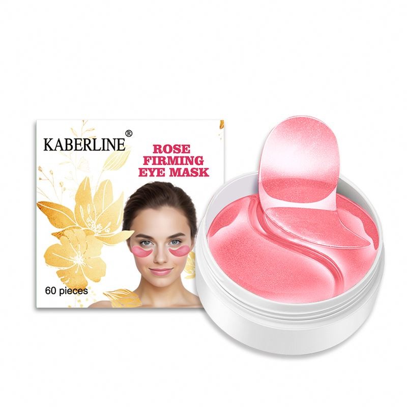 Oem Hot Sale Under Rose Crystal Collagen Mask for Puffy Eye Reducing Dark Circles