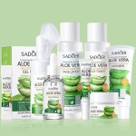 OEM芦荟有机免洗睡眠面膜新抗痘痘光滑保湿保湿护肤套装SADOER