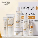 自有品牌护肤套装OEM ODM BIOAQUA有机大米新水润亮颜美白自有品牌护肤套装