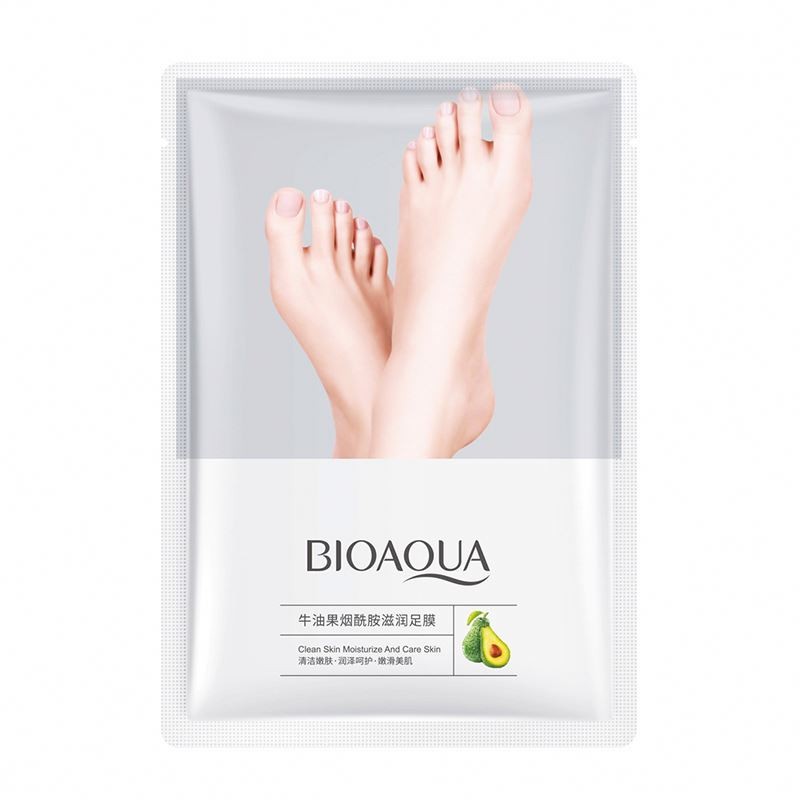 Wholesale BIOAQUA Avocado Nicotinamide Moisturizing Mask Exfoliating Improving Dryness Foot Repair Products