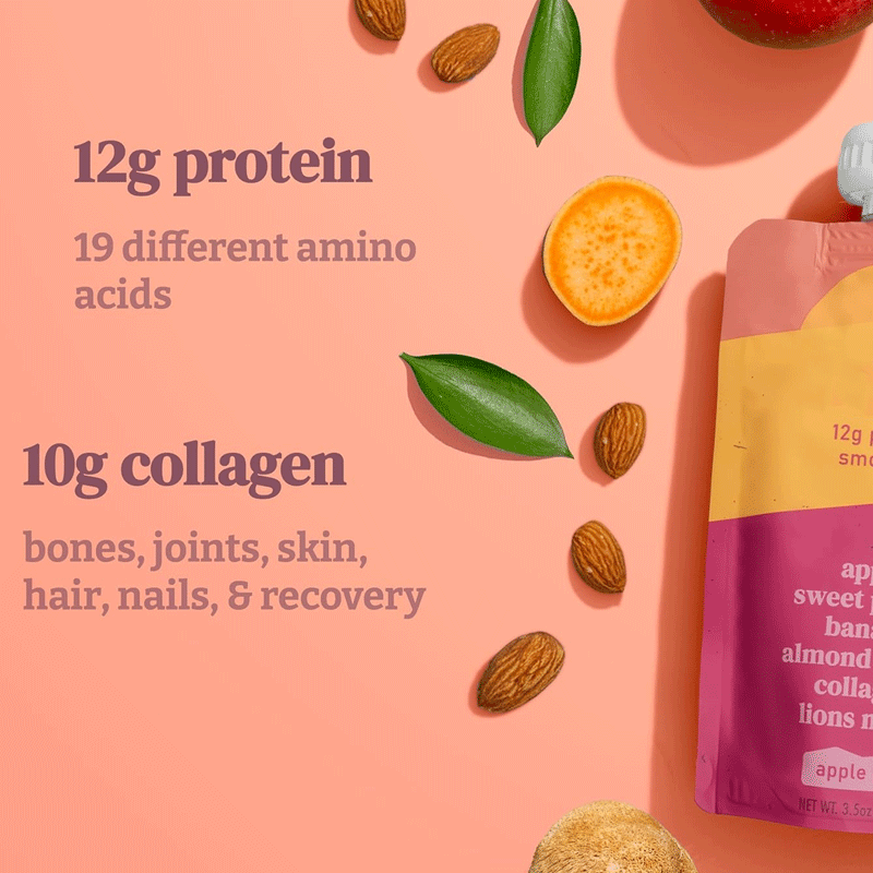 Hydrolyzed Marine Mixed Collagen Peptide Powder Drink Sachets Health Supplement Box Packaging Suitable for All Pregnant Women