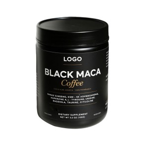 OEM ODM Energy Organic Maca Black Energy Instant Herbal Maca Instant Potent Maca Men Energy Coffee