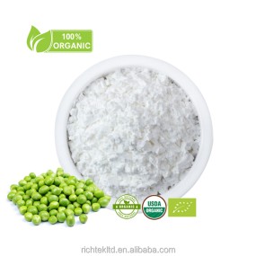 High Quality EU Organic/USDA Organic Bulk Price Food Grade Plant Organic Pea Starch Powder
