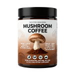 ODM & OEM 6-in-1 Organic Instant Mushroom Coffee Blend Powder Neutral Taste Slimming Functional Bottled