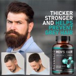OEM Men's Hair Growth Supplement Biotin Capsules Natural Plant Extract Hair Beard Support Diet