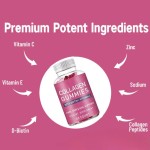Wholesale Vegan Collagen Biotin Gummies Enriched with Vitamin C Beauty Product for Non-Pregnant Women Safe Skin Hair Nails