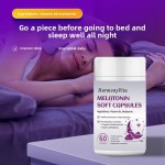 Adult Sleep Deep Aid Soft Capsules 60 Count Melatonin and Vitamin B6 Health Supplement Sleep Health