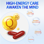 Factory Wholesale Halal Coenzyme Q10 98% Powder and OEM Capsules Oil/Fat Soluble Bulk Supply