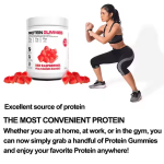 Private Label Pre-Workout Protein Gummies Collagen Infused Vitamin for Adult Muscle Growth