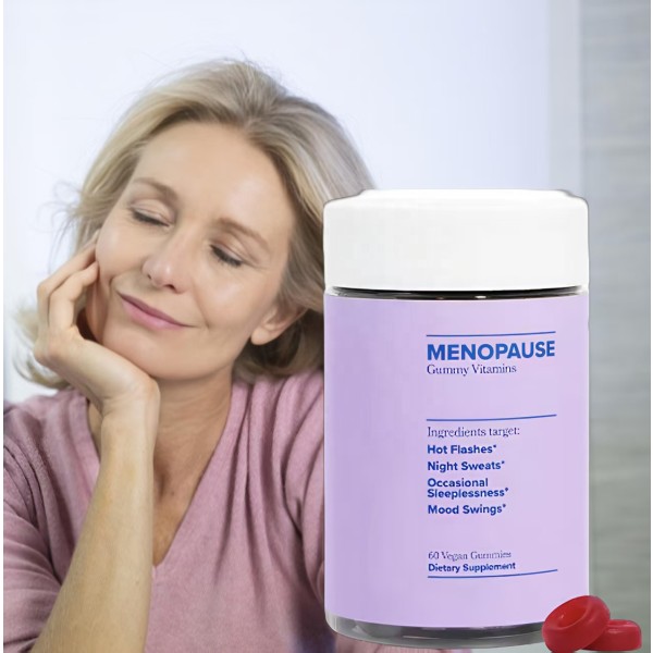 Female Hormone Support Gummies Vitamin Balance Hormone Levels Relieve Night Sweats Hot Flashes Bad Mood - Adult